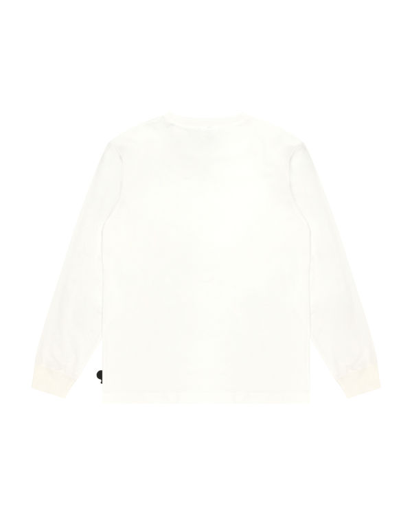 Dámské Tričko Bape Milo graphic long sleeve Bílé | 64581VLND