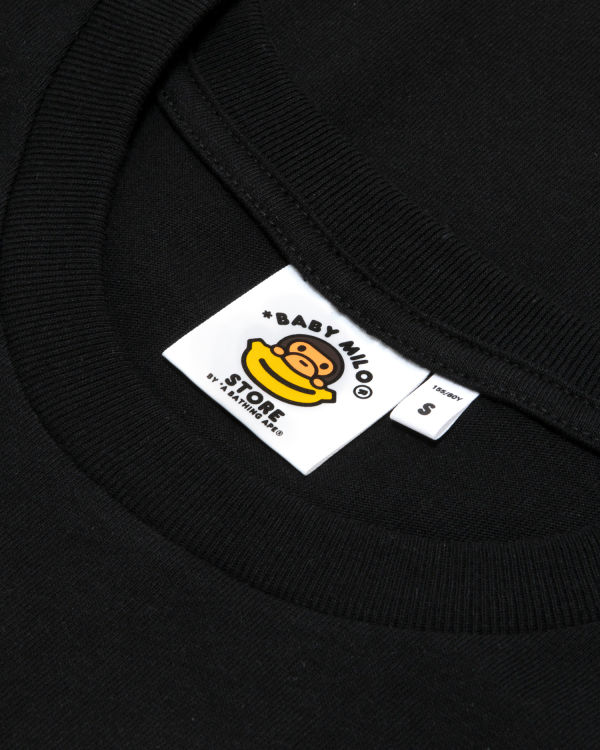 Dámské Tričko Bape Milo graphic Černé | 16597SWEG