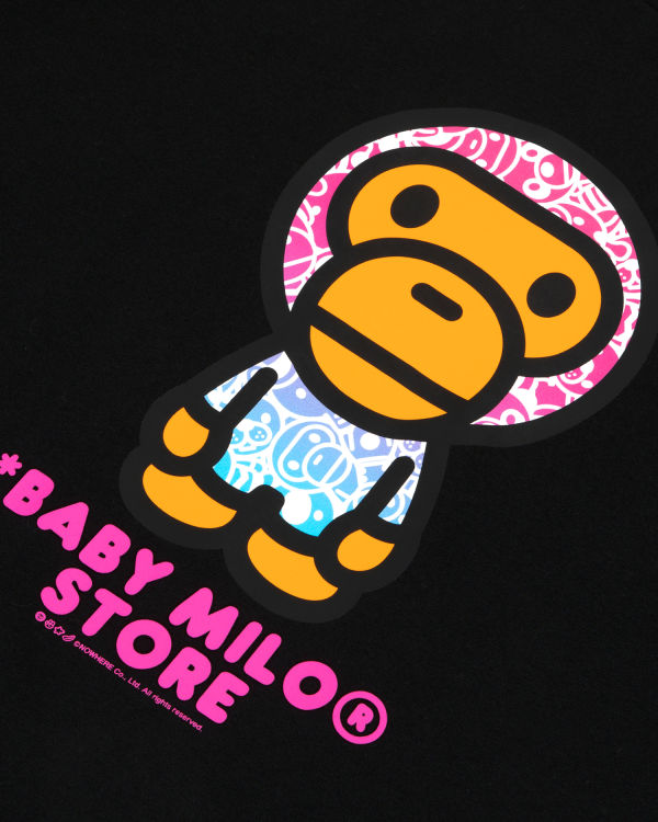 Dámské Tričko Bape Milo Černé | 65731GWTB