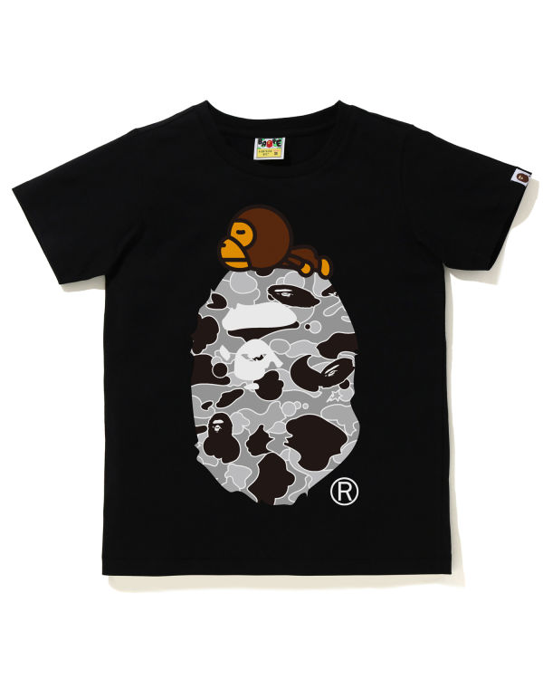 Dámské Tričko Bape STA Camo Milo On Big Ape Černé | 46819QVGL