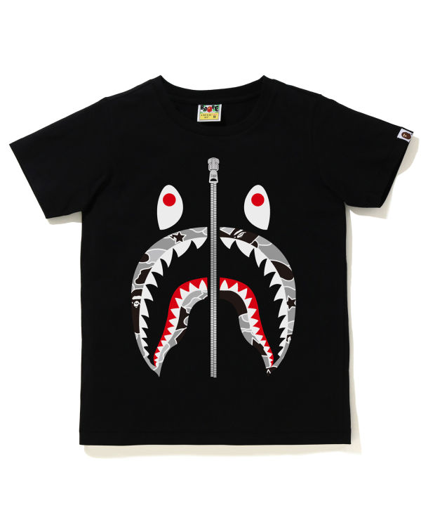 Dámské Tričko Bape STA Camo Shark Černé | 53496IEOV