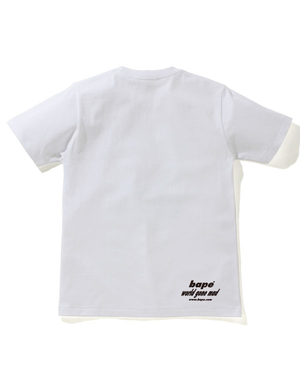 Dámské Tričko Bape STA Camo WGM Ape Head Bílé | 35649VOUH