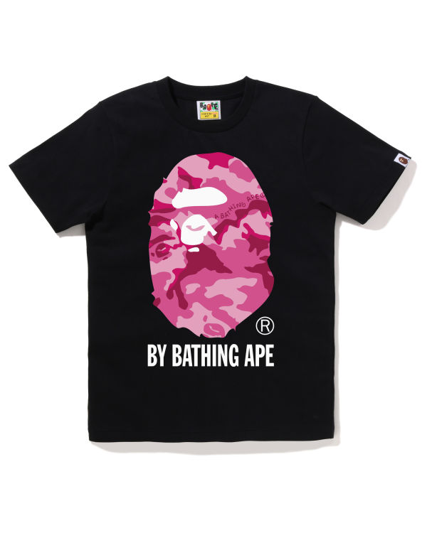 Dámské Tričko Bape Woodland Camo By Bathing Ape Černé | 43805ZRTY