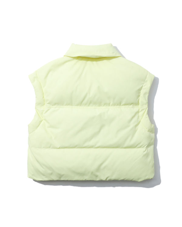 Dámské Vesty Bape Buttoned cropped Žluté | 67294DFCE
