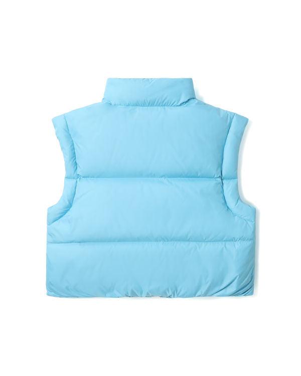 Dámské Vesty Bape Cropped padded Blankyt | 03196FIEV