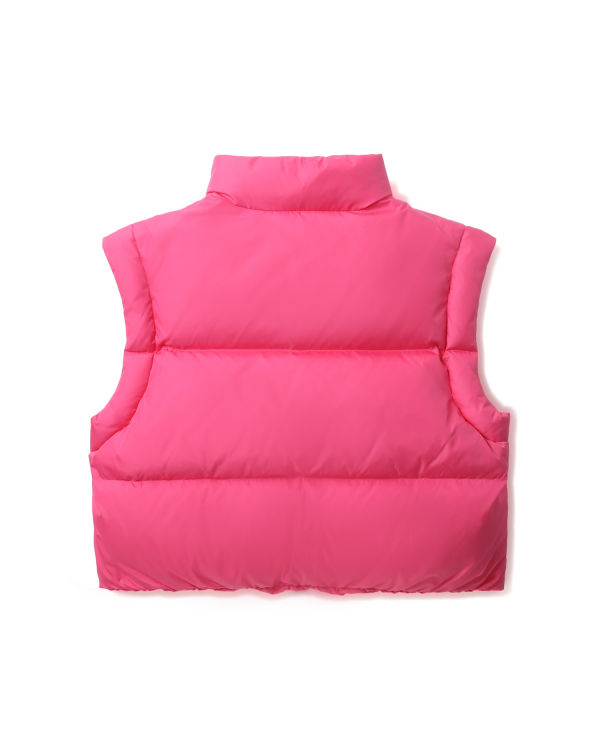 Dámské Vesty Bape Cropped padded Růžové | 16790FYAT