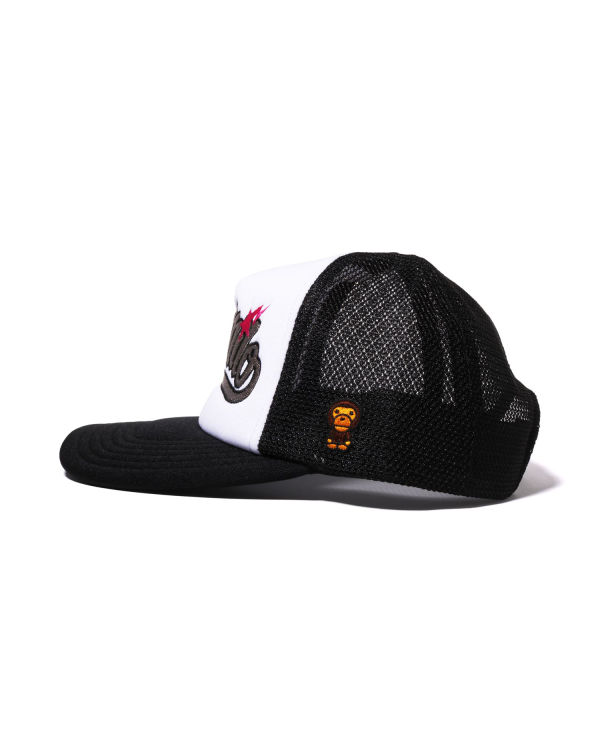 Dámské Čepice Bape Milo Embroidery Mesh Černé | 15723HKIJ