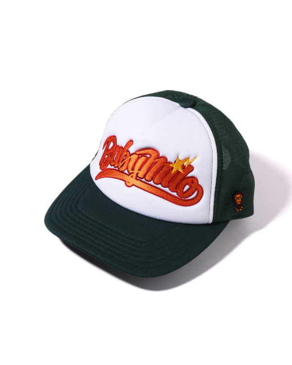 Dámské Čepice Bape Milo Embroidery Mesh Tmavě Zelene | 36504PXFD