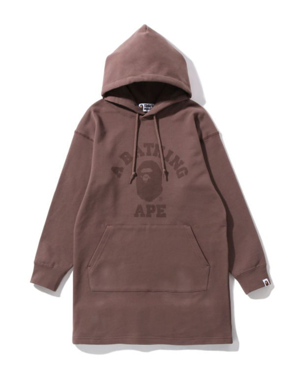 Dámské Šaty Bape Ape Head One Point Onepiece Hnědé | 17089KNRW