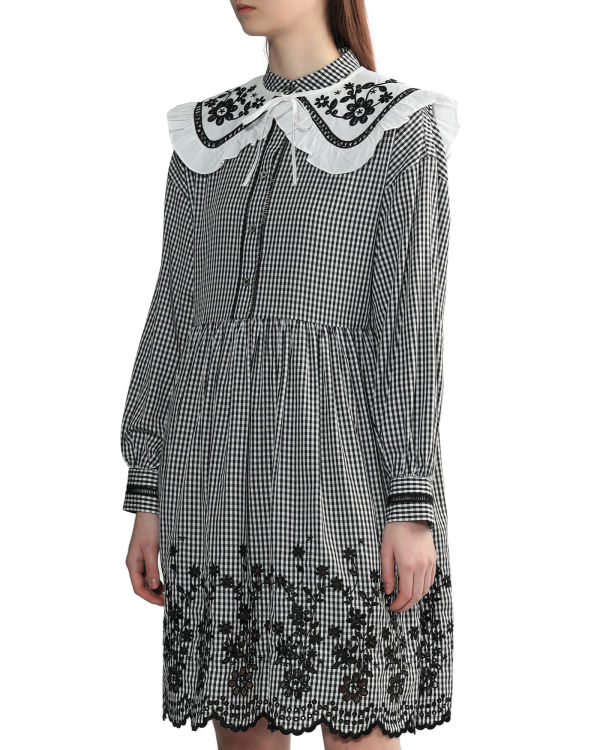 Dámské Šaty Bape Check dolly Černé | 36710CHOY