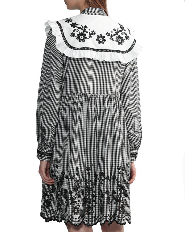 Dámské Šaty Bape Check dolly Černé | 36710CHOY
