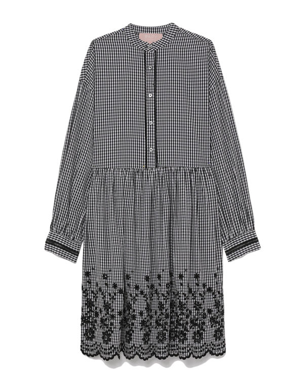 Dámské Šaty Bape Check dolly Černé | 36710CHOY
