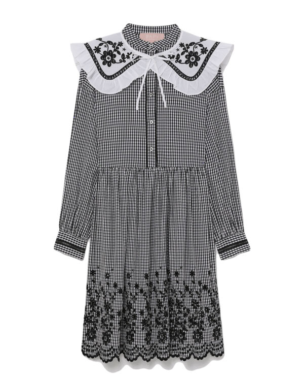 Dámské Šaty Bape Check dolly Černé | 36710CHOY