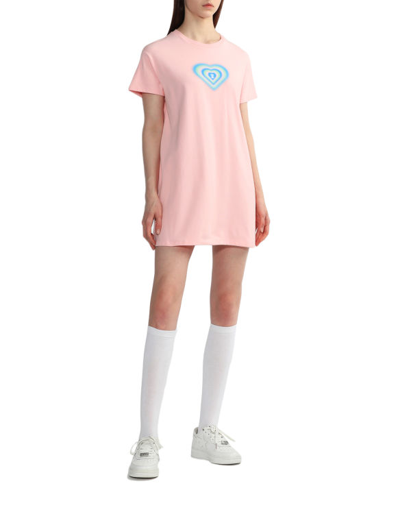 Dámské Šaty Bape Grafická Růžové | 09635PZVC