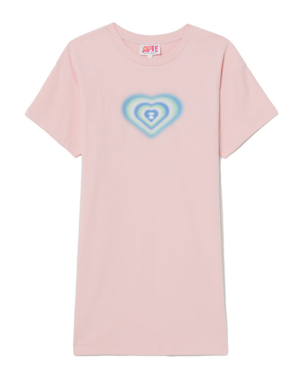 Dámské Šaty Bape Grafická Růžové | 09635PZVC