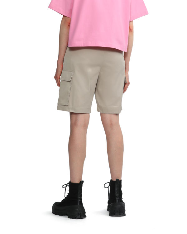Dámské Šortky Bape Cargo culotte Béžový | 96415NPMR