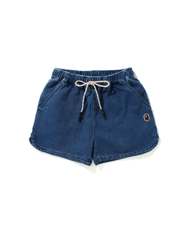 Dámské Šortky Bape Denim Easy Blankyt | 09461RZWK