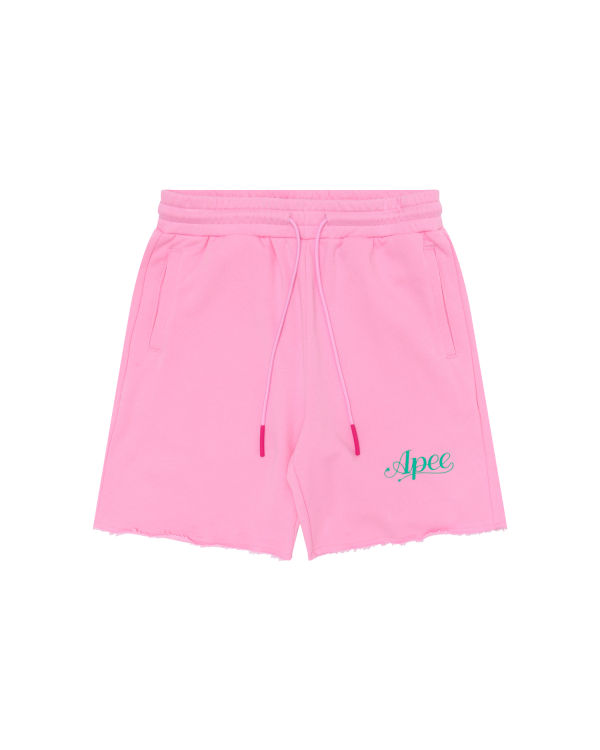 Dámské Šortky Bape Logo lounge Růžové | 12675ILRN