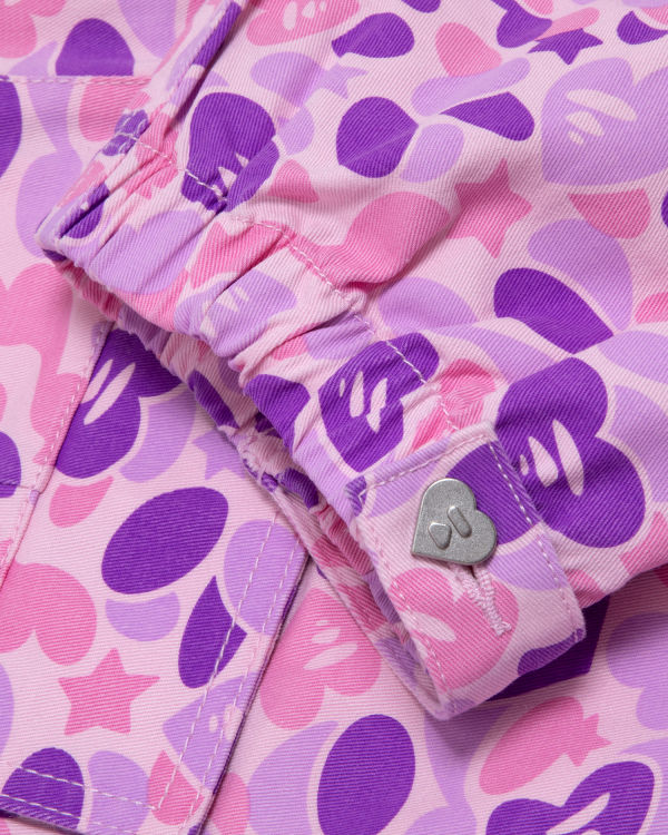 Dámské Šortky Bape Printed cargo Fialové | 96431KWHV