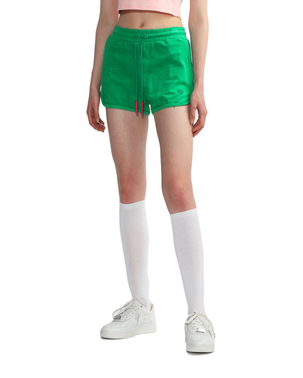 Dámské Šortky Bape Towelling track Tyrkysové | 25409DEQS