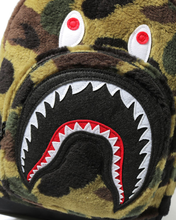 Dětské Batohy Bape 1st Camo Boa Shark Zelene | 42836BPZM