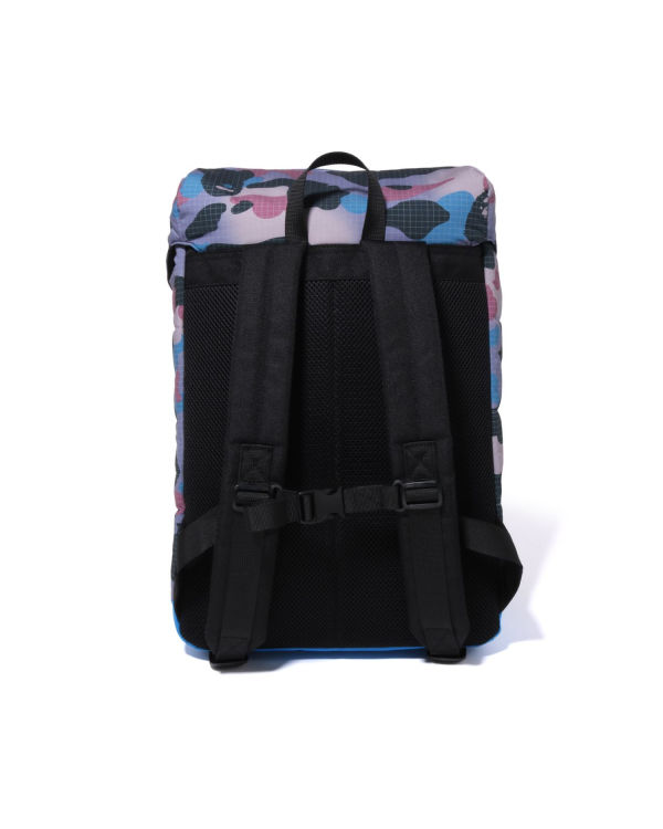 Dětské Batohy Bape Grid Camo Glow In The Dark Padding Fialové | 87193GQAM