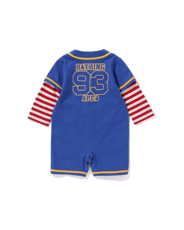 Dětské Body Bape Hoop Baseball Layered Rompers Blankyt | 76814FMRJ