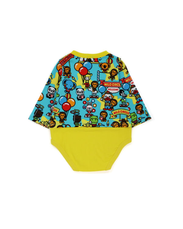 Dětské Body Bape Milo Circus Žluté | 04681DZKC
