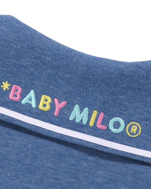 Dětské Body Bape Milo Jersey Denim Sailor Collar Blankyt | 75194GICP