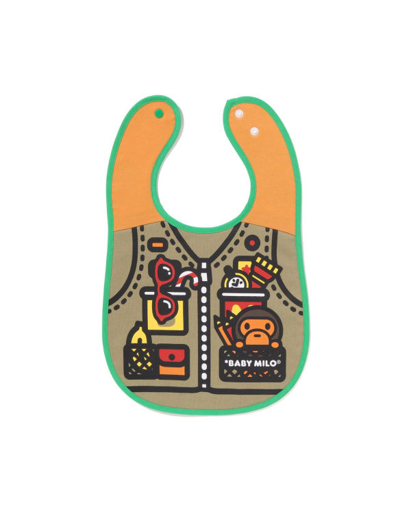 Dětské Bryndáček Bape Woodland Camo Milo Fishing Print Reversible Zelene | 98167AQIF