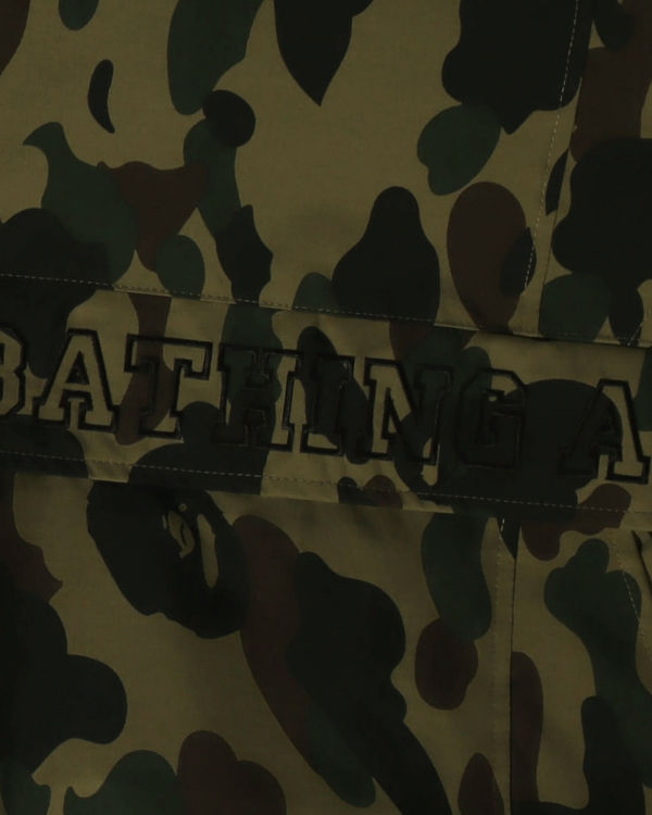 Dětské Bundy Bape 1st camo 4Way Zelene | 27598UXZA