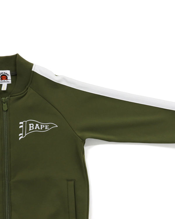 Dětské Bundy Bape Jersey Zelene | 32906OCPI