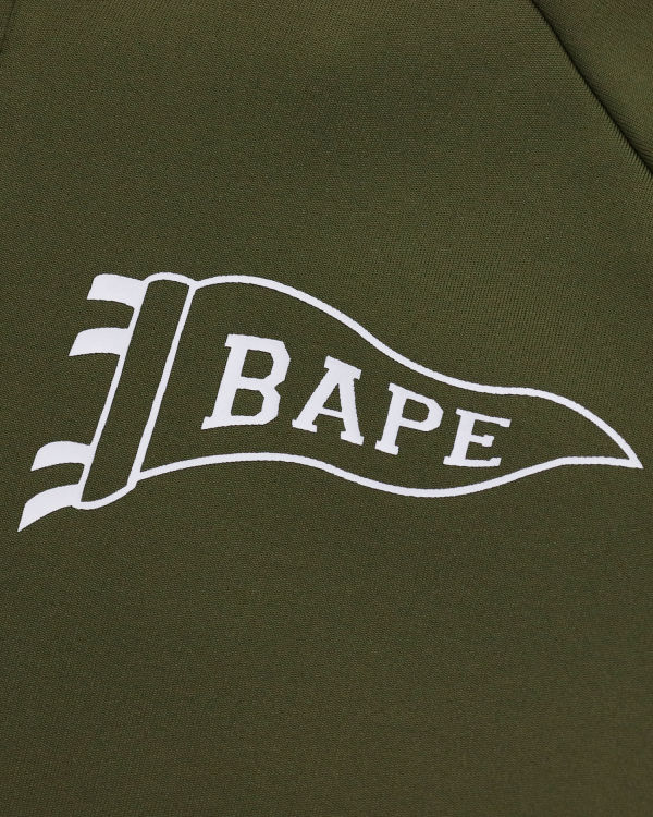 Dětské Bundy Bape Jersey Zelene | 32906OCPI