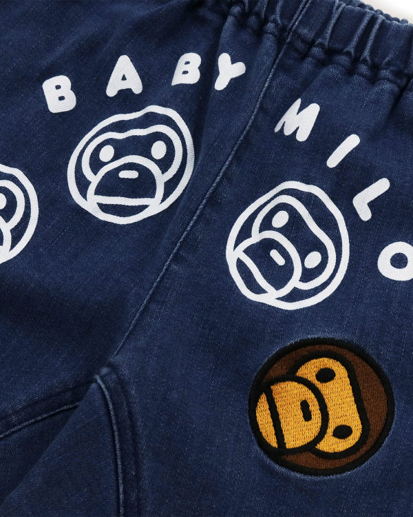 Dětské Bundy Bape Milo Embroidered Blankyt | 43950DGUS