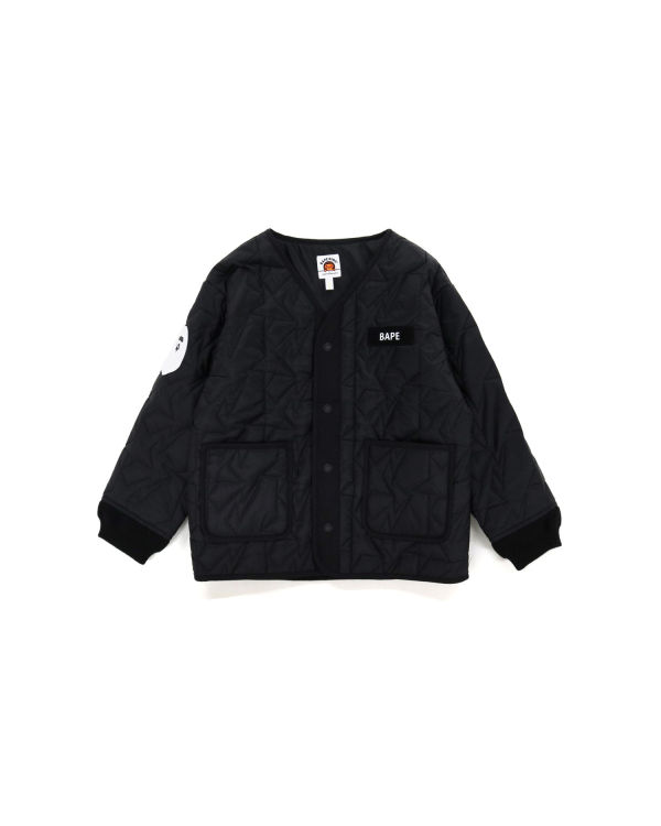 Dětské Bundy Bape Multi Patch STA Prošívaný Černé | 49260DROF