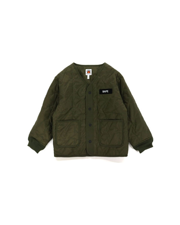 Dětské Bundy Bape Multi Patch STA Prošívaný Zelene | 60791WKNX