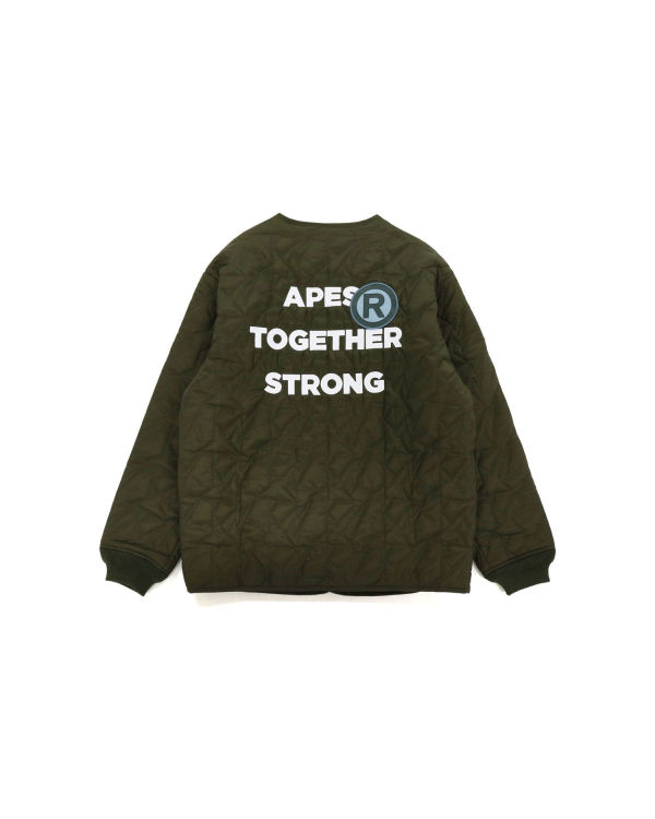 Dětské Bundy Bape Multi Patch STA Prošívaný Zelene | 98052KOWS