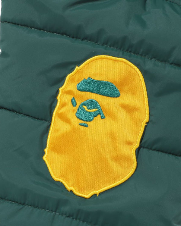 Dětské Bundy Bape Patch Polstrovaný Zelene | 23405HFQG