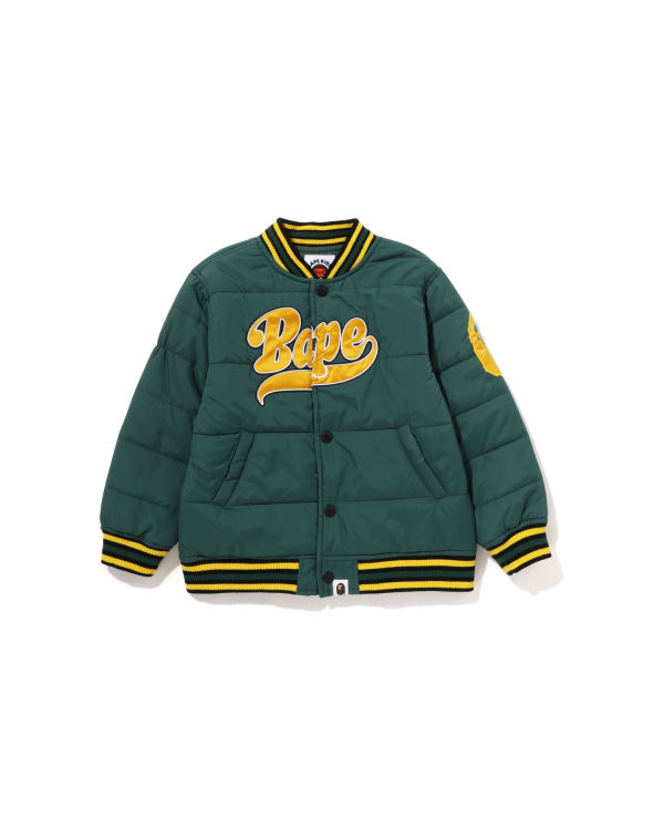 Dětské Bundy Bape Patch Polstrovaný Zelene | 23405HFQG