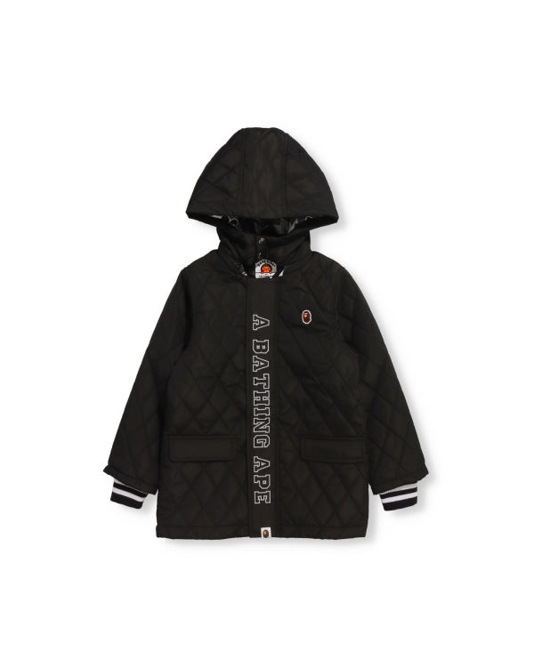 Dětské Bundy Bape Quilting Černé | 81569DFET