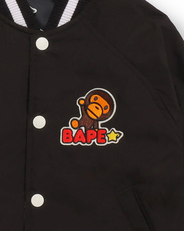 Dětské Bundy Bape STA Camo Milo Reversible Černé | 07532CZEV