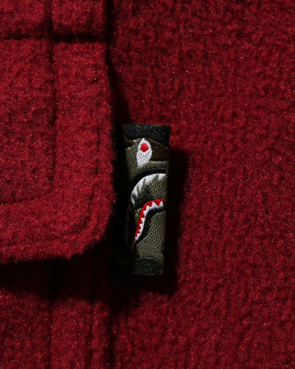 Dětské Bundy Bape Shark Patch Světle Červené | 78061ITDZ