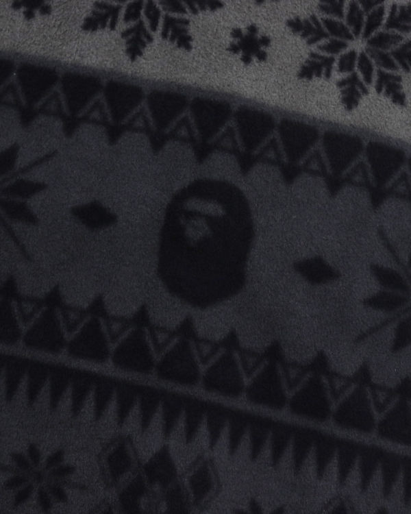 Dětské Bundy Bape Snow Pattern Stand Collar Černé | 16798MIWL
