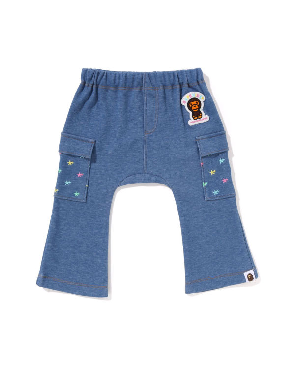 Dětské Džíny Bape Milo STA Jersey Blankyt | 64872YDMC