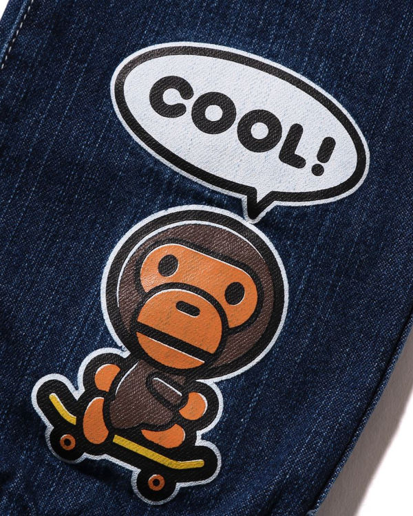 Dětské Džíny Bape Milo Speech Balloon Blankyt | 76123BAJQ