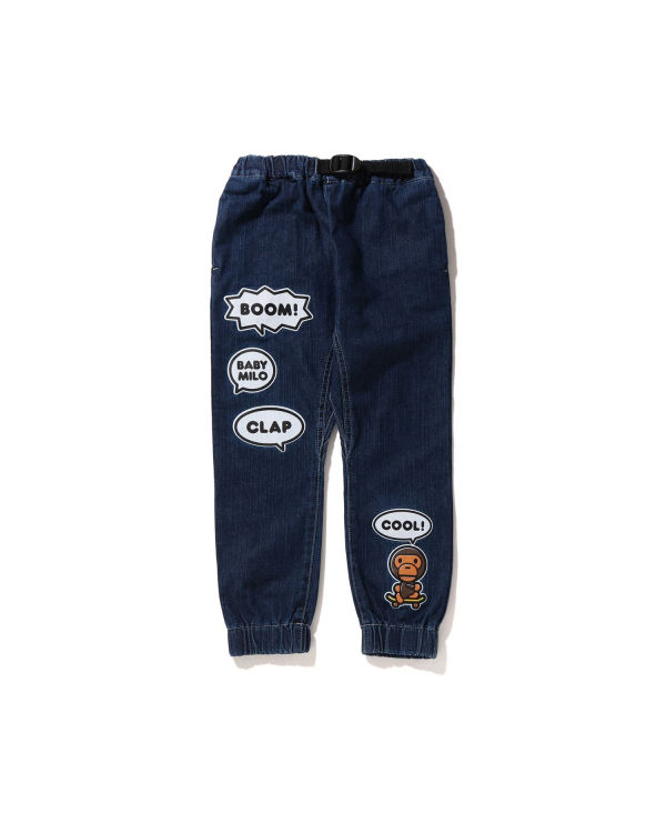 Dětské Džíny Bape Milo Speech Balloon Blankyt | 76123BAJQ