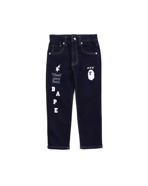 Dětské Džíny Bape Multi Print Blankyt | 93207KJLH