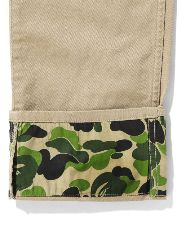 Dětské Kalhoty Bape ABC Camo Cuffed JR Béžový | 41597SJAE