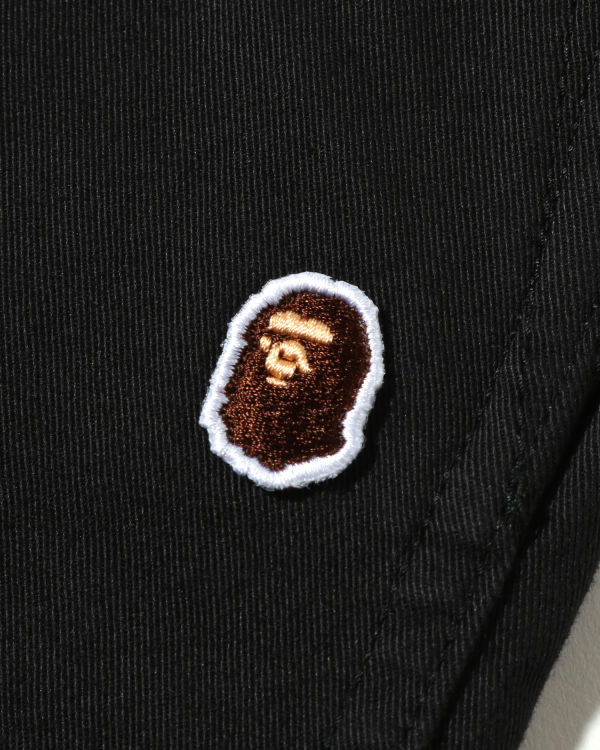 Dětské Kalhoty Bape ABC Camo Cuffed JR Černé | 20473NQKG