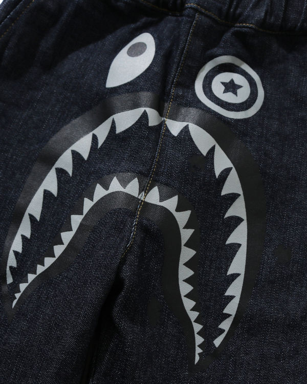 Dětské Kalhoty Jogger Bape Shark Denim Blankyt | 64321GTJY